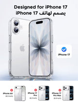 iPhone 17 Case Full-coverage Phone Case Military-Grade Drop Protection iPhone 17 Cover Delay Yellowing Wear-resistant Anti Scratch And Fingerprint 17 Phone Case Ultra Slim Extra Raised Edge