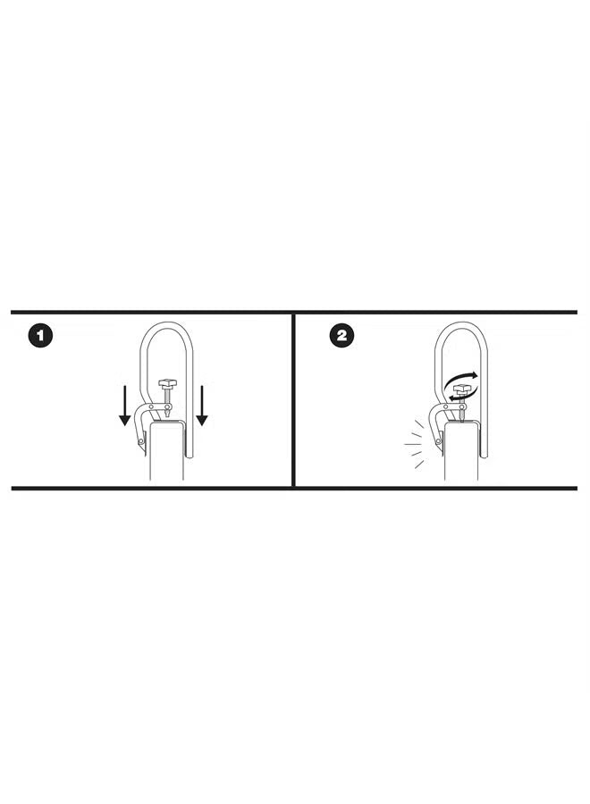 White Bathtub Rail Grab Bar