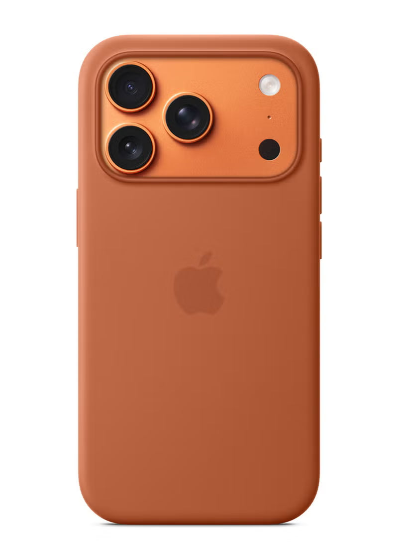 iPhone 17 Pro Silicone Case with MagSafe – Terra Cotta