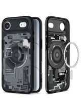 Ultra Hybrid MagFit iPhone 17 Air Case Cover with MagSafe (2025) - Zero One Black