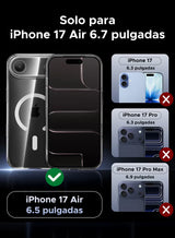 iPhone Air Case Magsafe Strong Magnet Upgraded Shutter Button Delay Yellowing iPhone Air Cover Military-Grade Protection Wear-Resistant 17 Air Case Magnetic Compatible with Magsafe Accessory