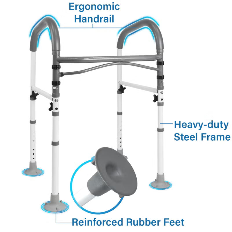Vaunn Medical Deluxe Toilet Safety Frame