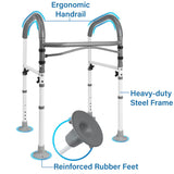 Vaunn Medical Deluxe Toilet Safety Frame