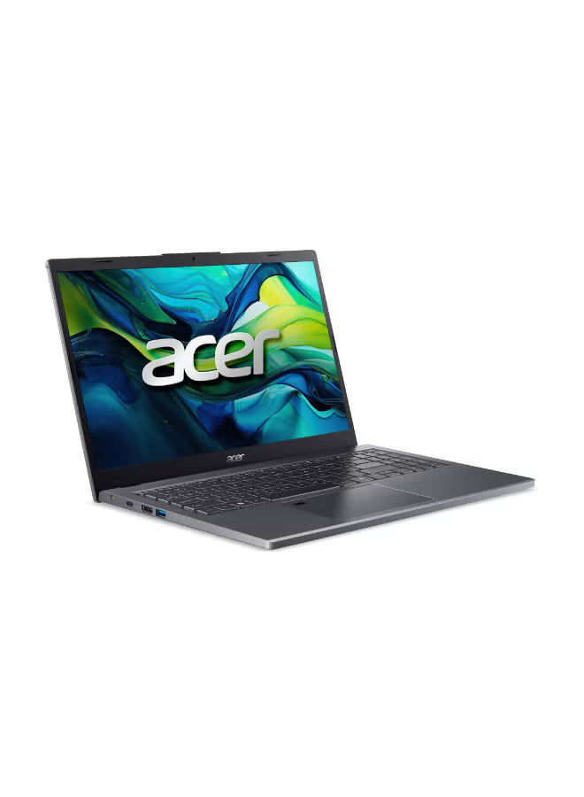 Acer Aspire A15 Laptop 13th Gen Intel Core i9-13900H, 16GB LPDDR5, 1TB SSD, Intel Iris Xe Graphics, 15.6" FHD IPS Display – Steel Gray