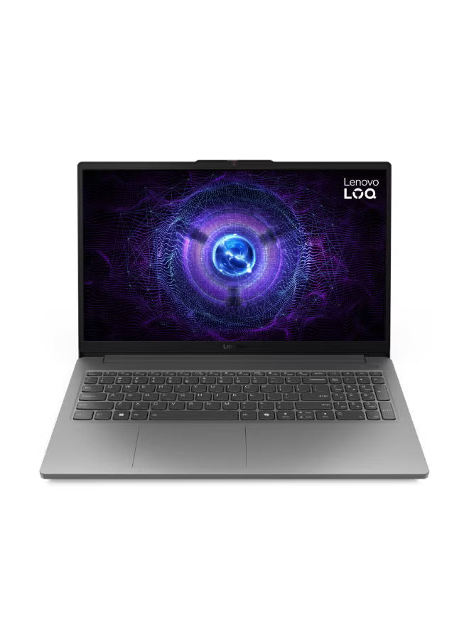 Lenovo LOQ 15IAX9E Gaming Laptop, 15.6-Inch FHD 144Hz IPS Display, Intel Core i5-12450HX, 16GB DDR5 RAM, 512GB SSD, NVIDIA GeForce RTX 3050 6GB, English Keyboard, Luna Grey