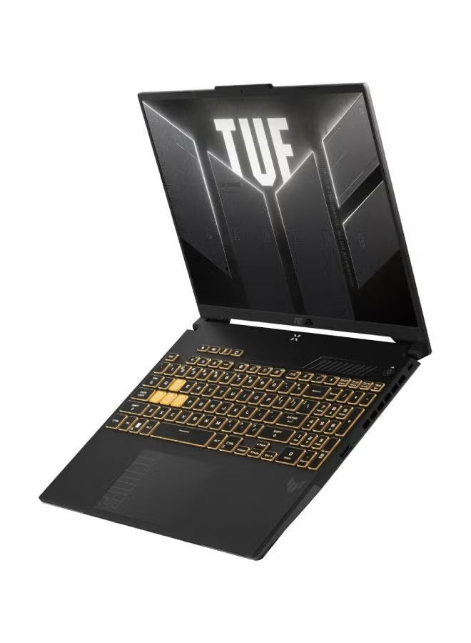 ASUS TUF Gaming F16 2024 FX607VJ-RL165W 16-Inch WUXGA IPS Gaming Laptop, Intel Core 5-210H, 16GB RAM, 512GB SSD, RTX 3050 6GB GDDR6, Windows 11, English/Arabic, Mecha Grey