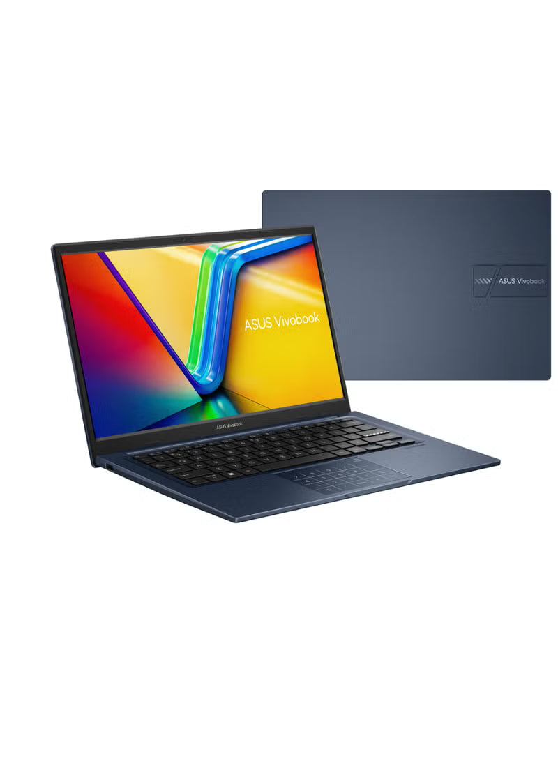ASUS Vivobook 14 Laptop – Core i7-1355U, 16GB RAM, 512GB SSD, Intel UHD Graphics, 14-Inch Display, Windows 11 Home, Quite Blue