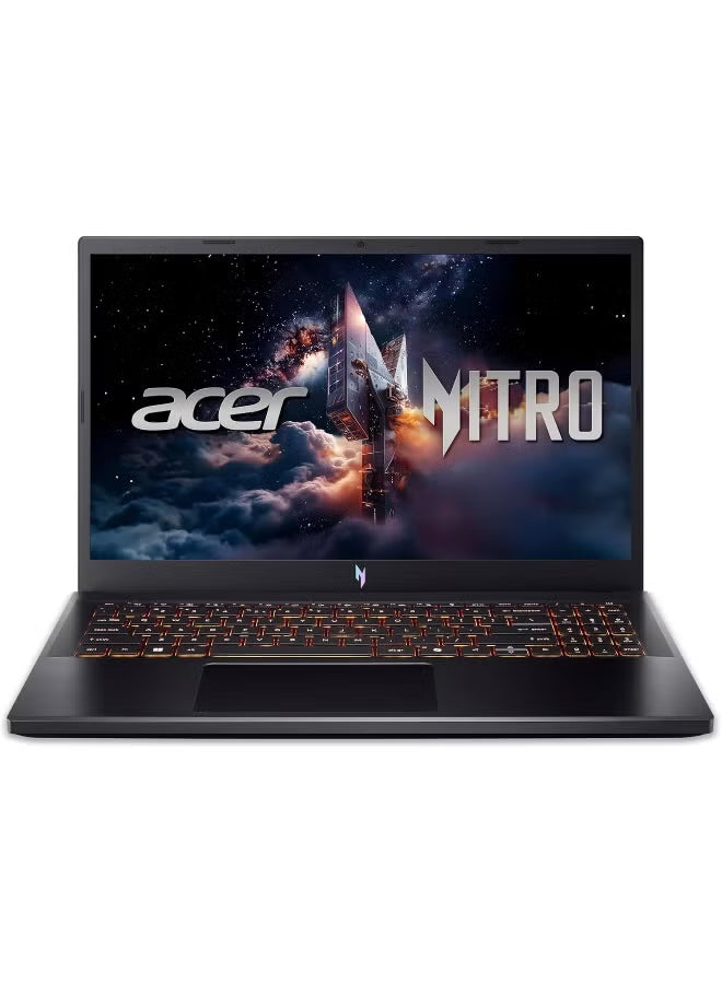 Acer Nitro 15 Gaming Laptop, Intel Core i9-13900H, 16GB RAM, 512GB SSD, RTX 5060 8GB, 15.6-Inch FHD 165Hz, Windows 11 Home, English/Arabic, Black