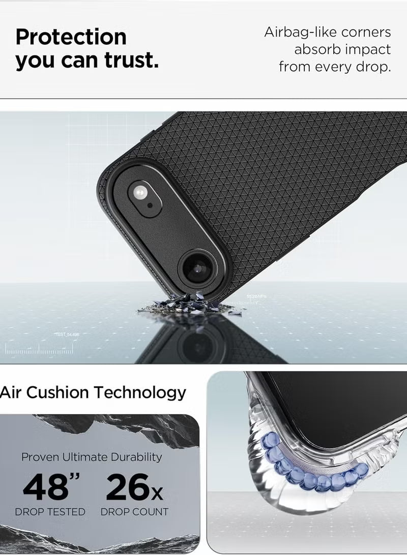 Liquid Air iPhone 17 Air Case Cover - Matte Black