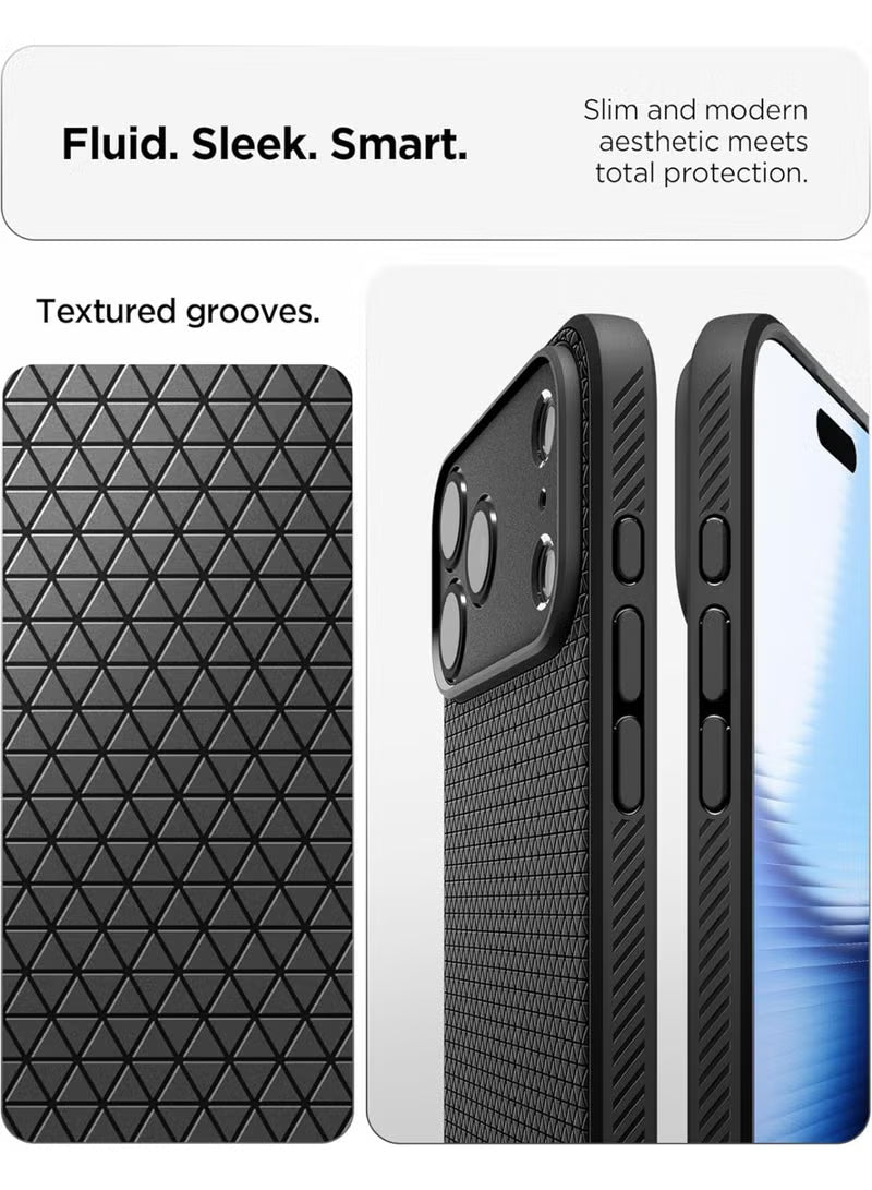 Liquid Air iPhone 17 PRO Case Cover (2025) - Matte Black