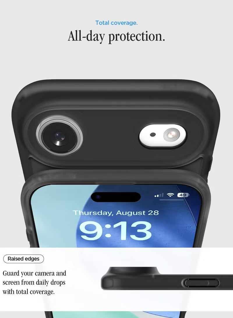 Ultra Hybrid MagFit iPhone 17 Air Case Cover with MagSafe (2025) - Classic Black