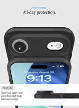 Ultra Hybrid MagFit iPhone 17 Air Case Cover with MagSafe (2025) - Classic Black