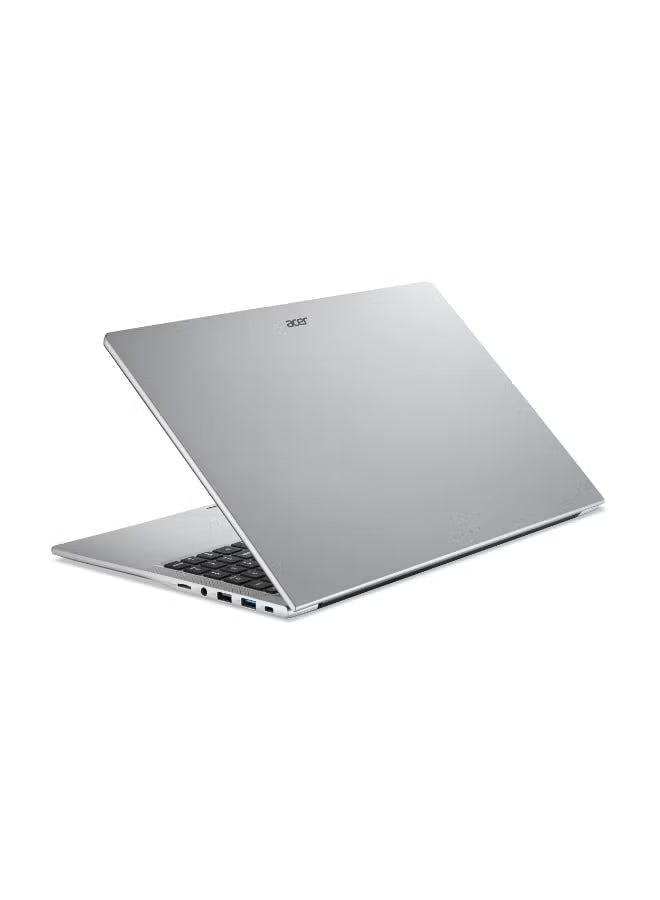 Acer Aspire Lite 15.6-Inch Full HD Laptop, Core 5 120U, 16GB DDR5 RAM, 512GB SSD, Windows 11 Home, English/Arabic, Light Silver