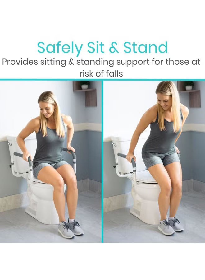 Toilet Safety Rail – Adjustable Grab Bar