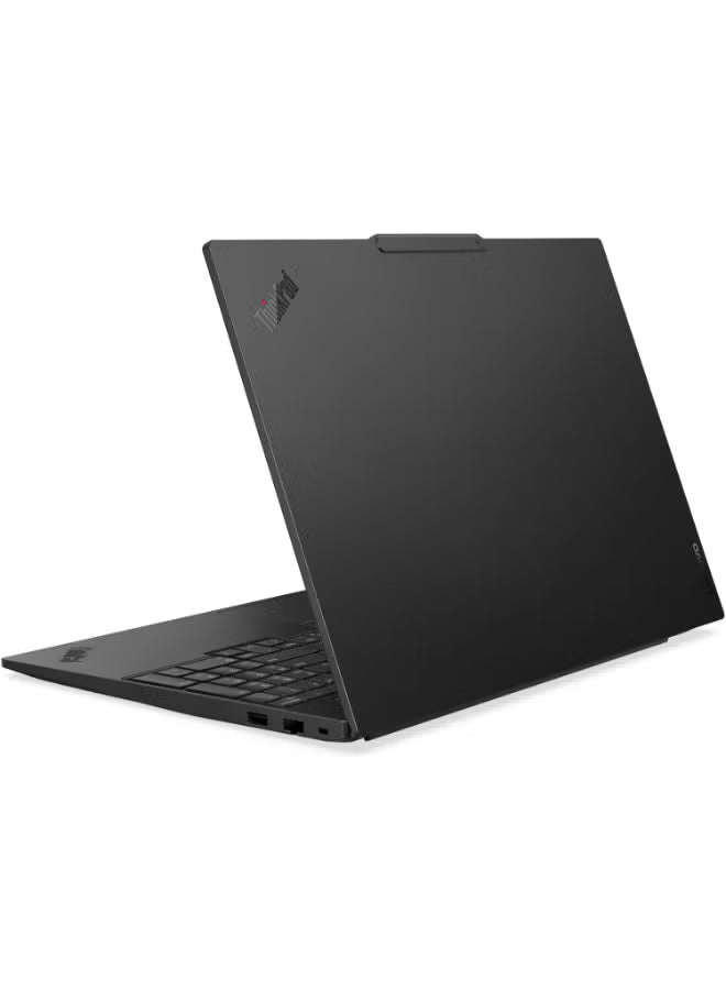 Lenovo ThinkPad E16 Gen 3 Business Laptop – 16-Inch WUXGA Display, Intel Core Ultra 7 255H, 16GB DDR5 RAM, 512GB PCIe SSD, Intel Arc 140T Graphics, Wi-Fi 6E, Backlit English Keyboard, Black