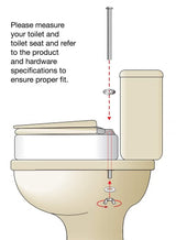 Raised Elevated Toilet Seat Riser
