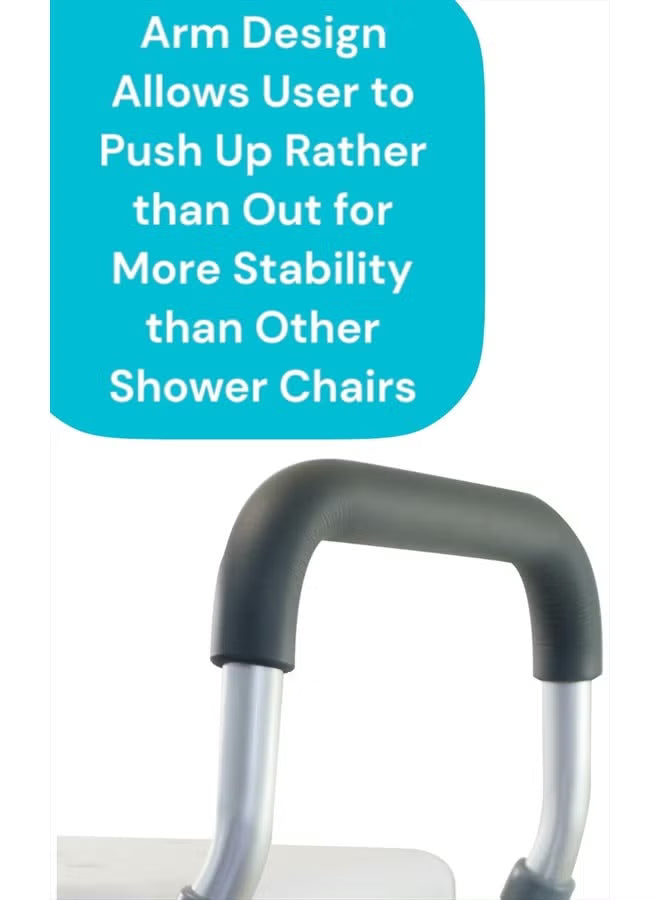 Height Adjustable Shower & Bath Bench