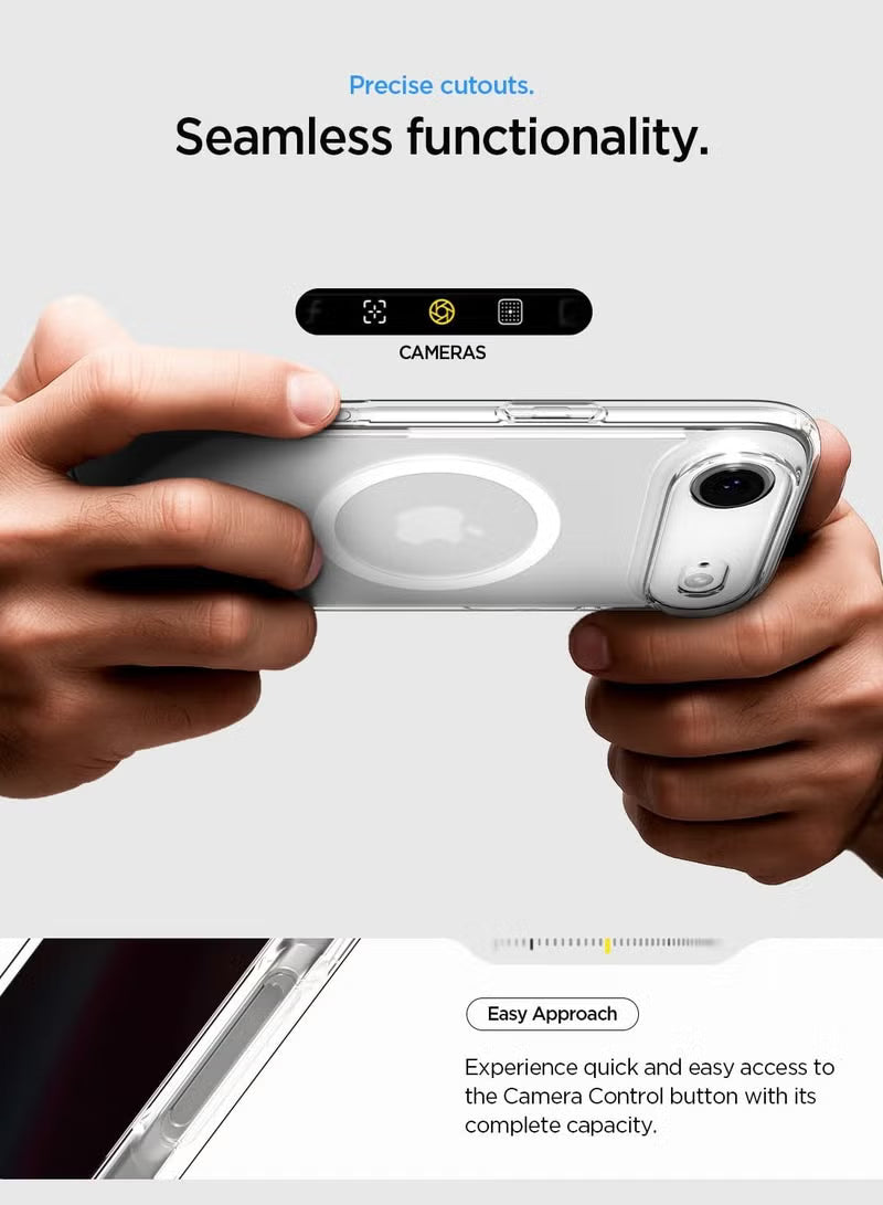 Ultra Hybrid MagFit iPhone 17 Air Case Cover with MagSafe (2025) - Frost White