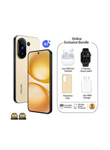 X200 FE Dual SIM 5G Yellow 12GB RAM 512GB With Exclusive Gifts - TWS Earbuds, V-Premier Smart Watch, 90W Charger And 24 Months Warranty + 1 Year Screen Replacement - Middle East Version