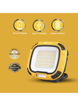 Toby’s CPL-T31 LED Floodlight with 4000mAh Rechargeable Battery, Multi-Color Light & SOS Mode