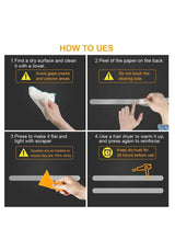 Transparent Non-Slip Strip Stickers