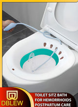 Foldable Sitz Bath for Toilet Seat
