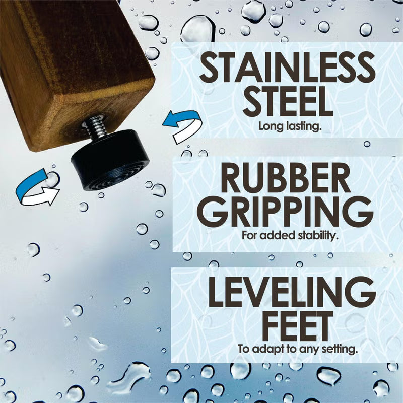 AquaTeak 18" Sumba Teak Shower Bench