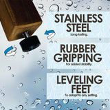 AquaTeak 18" Sumba Teak Shower Bench