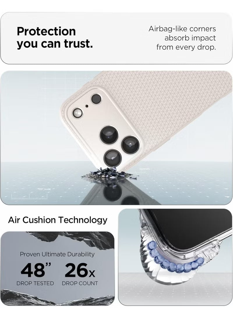 Liquid Air iPhone 17 PRO Case Cover (2025) - Natural Titanium