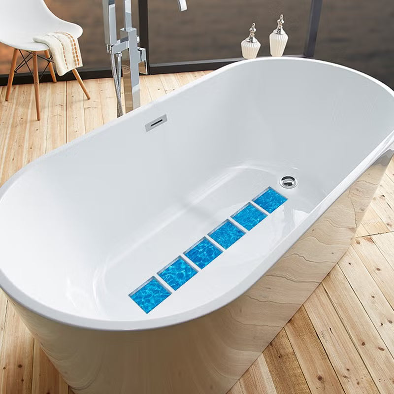 ChezMax 3D Anti-Slip Bathtub Decal Stickers