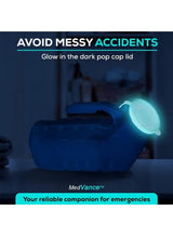 Men’s Urinals with Glow in the Dark Lid – 2 Pack