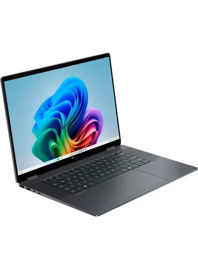 HP OmniBook X Flip 16-Inch WUXGA Laptop, Intel Core Ultra 7 256V, 16GB RAM, 1TB SSD, Intel Arc 140V Graphics, Windows 11 Home, English, Eclipse Gray – Upgraded Version
