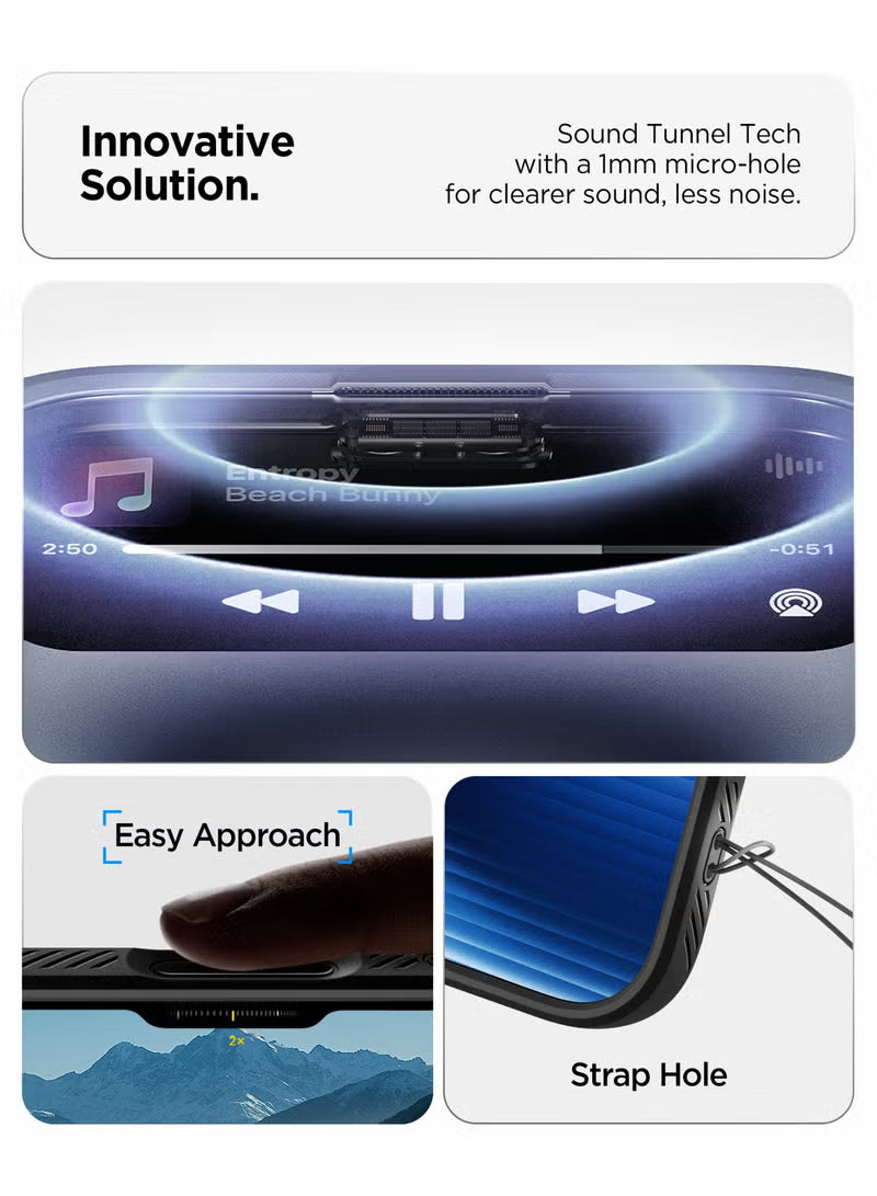 Liquid Air iPhone 17 Pro Max Case Cover (2025) - Matte Black