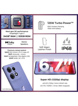 Edge 50 Pro Dual SIM Luxe Lavender 12GB RAM 512GB 5G - Middle East Version