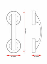 Suction Bathroom Handle