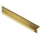 Aluminium “T”Divider Strip Listelo  (Light Gold)