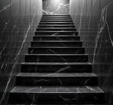 Black Marquina Stair Step