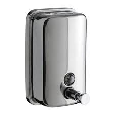 Wall-Mounted Stainless Steel Soap Dispenser