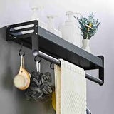 Wall-Mounted Multi-Functional Shelf
