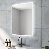 VM1050-70 LED Mirror 600*800 Aluminum Frame-103111 (Brushed Gold)