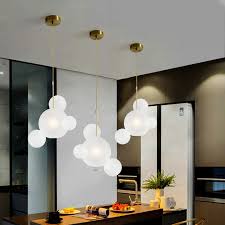 MLA1172-6 Hanging Ball Lights Glass D570*H750mm Gold Steel