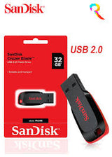 Sandisk Cruzer Blade  Usb 2.0 Flash