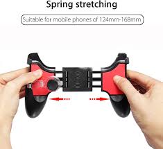 Folding Pubg Mobile Phone Controller Shooter Gaming Button