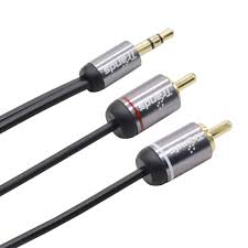 Trands Male To Auxiliary Stereo Splitter Cable