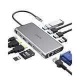 Aukey Usb C Hub 12 In 1 Type C Adapter