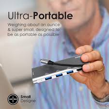 Promate Linkhub-c2 Universal 6 In 1 Usb-c Hub Multiport Adapter
