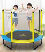 Trampoline With Safety Net Protection