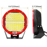 WB12603 9inch Led Work Light Combo Beam 378W (BLACK) - Set