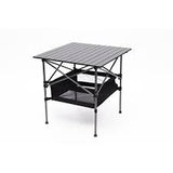 T-A-1 Aluminum Picnic Table - Black (70CM)