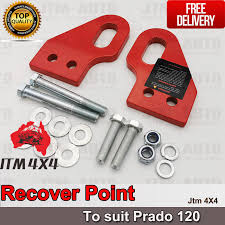 Recovery Tow Point Prado 120 Orange Color [4-WD-012]